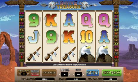 Игровой автомат Native Treasure  играть бесплатно